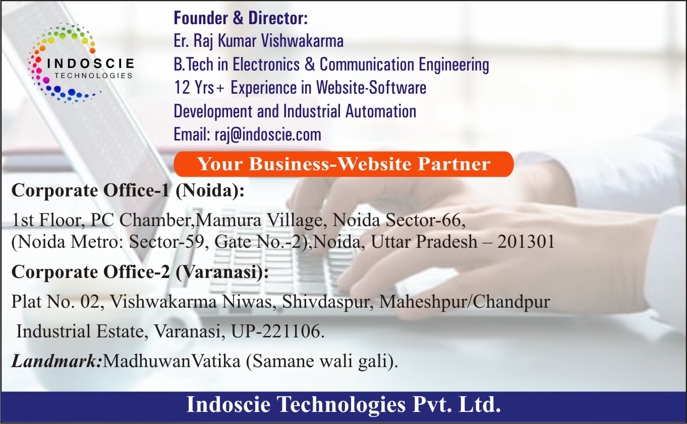 visiting card - indoscie back